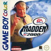 Madden 2000 GameBoy Color box art